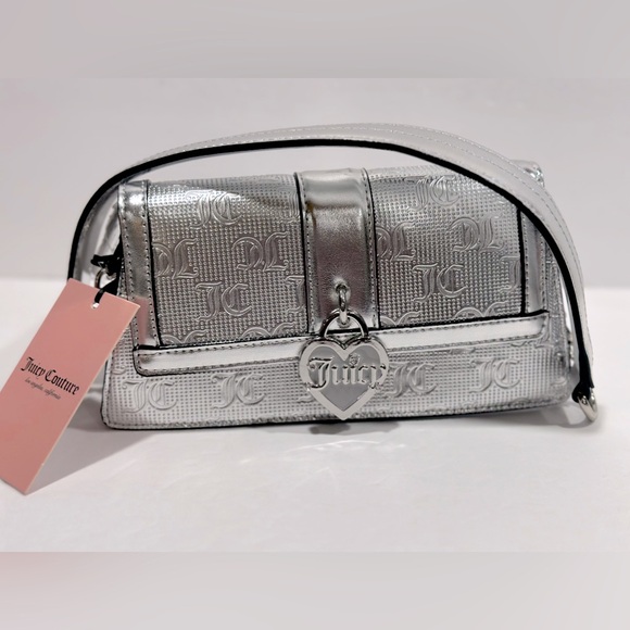 Juicy Couture Silver Simply Perfect Shoulder Bag - Picture 4 of 14